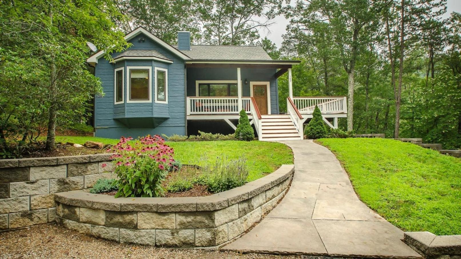 Serene Mountain And Sunset Views 3Bd Cabin Franklin Exterior photo