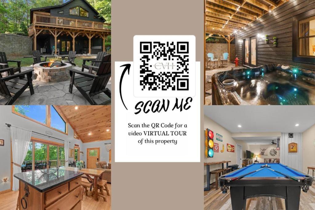 Serene Mountain And Sunset Views 3Bd Cabin Franklin Exterior photo