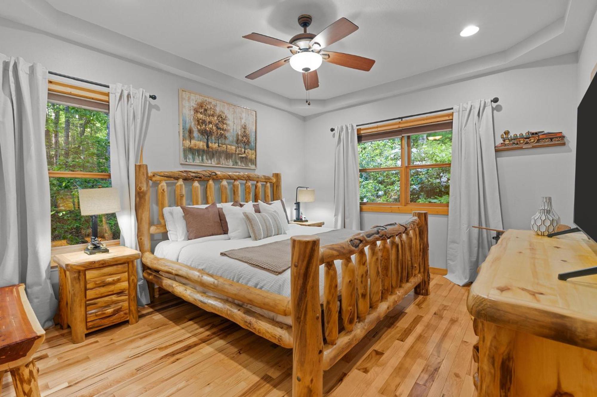 Serene Mountain And Sunset Views 3Bd Cabin Franklin Exterior photo