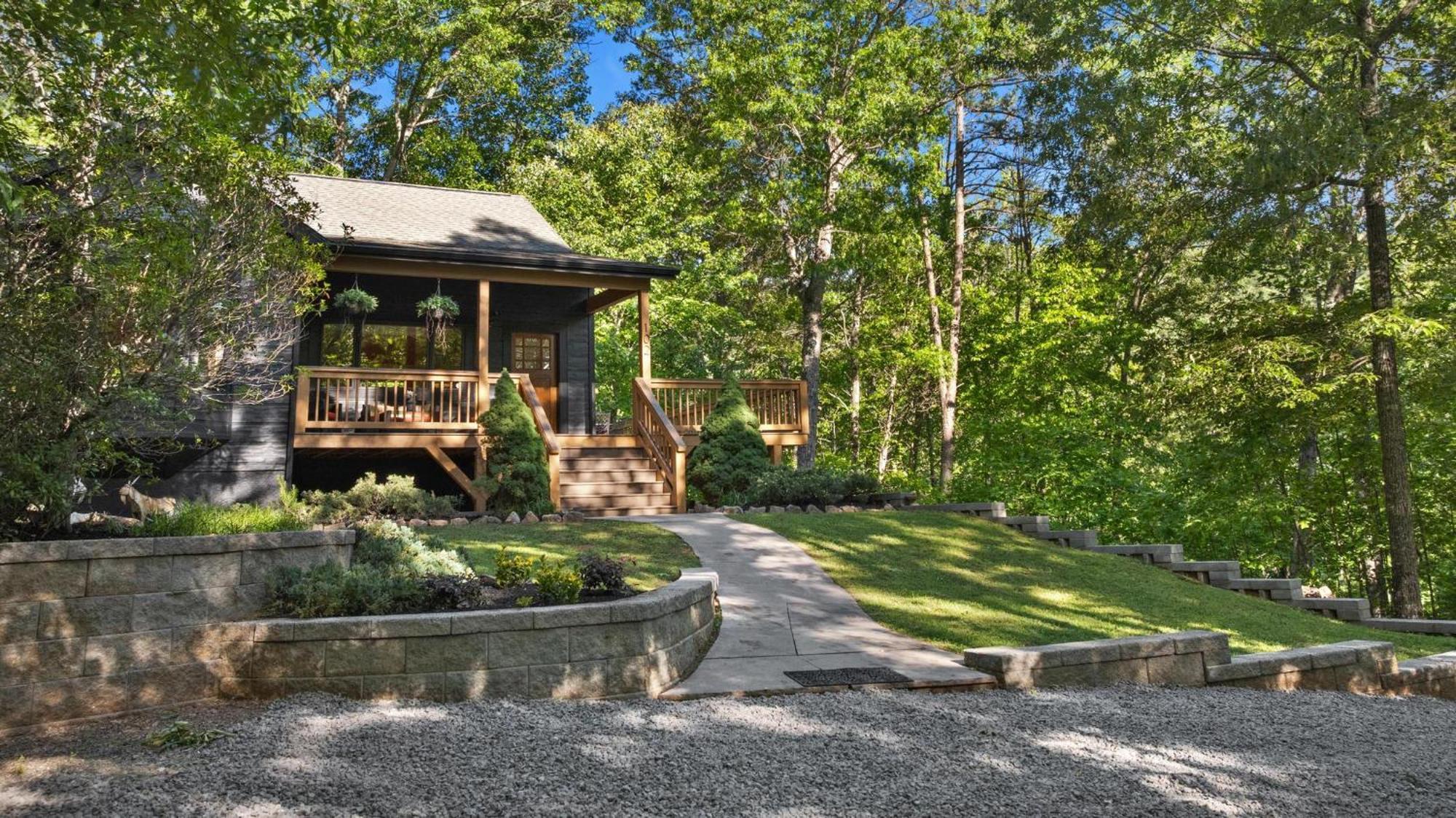 Serene Mountain And Sunset Views 3Bd Cabin Franklin Exterior photo